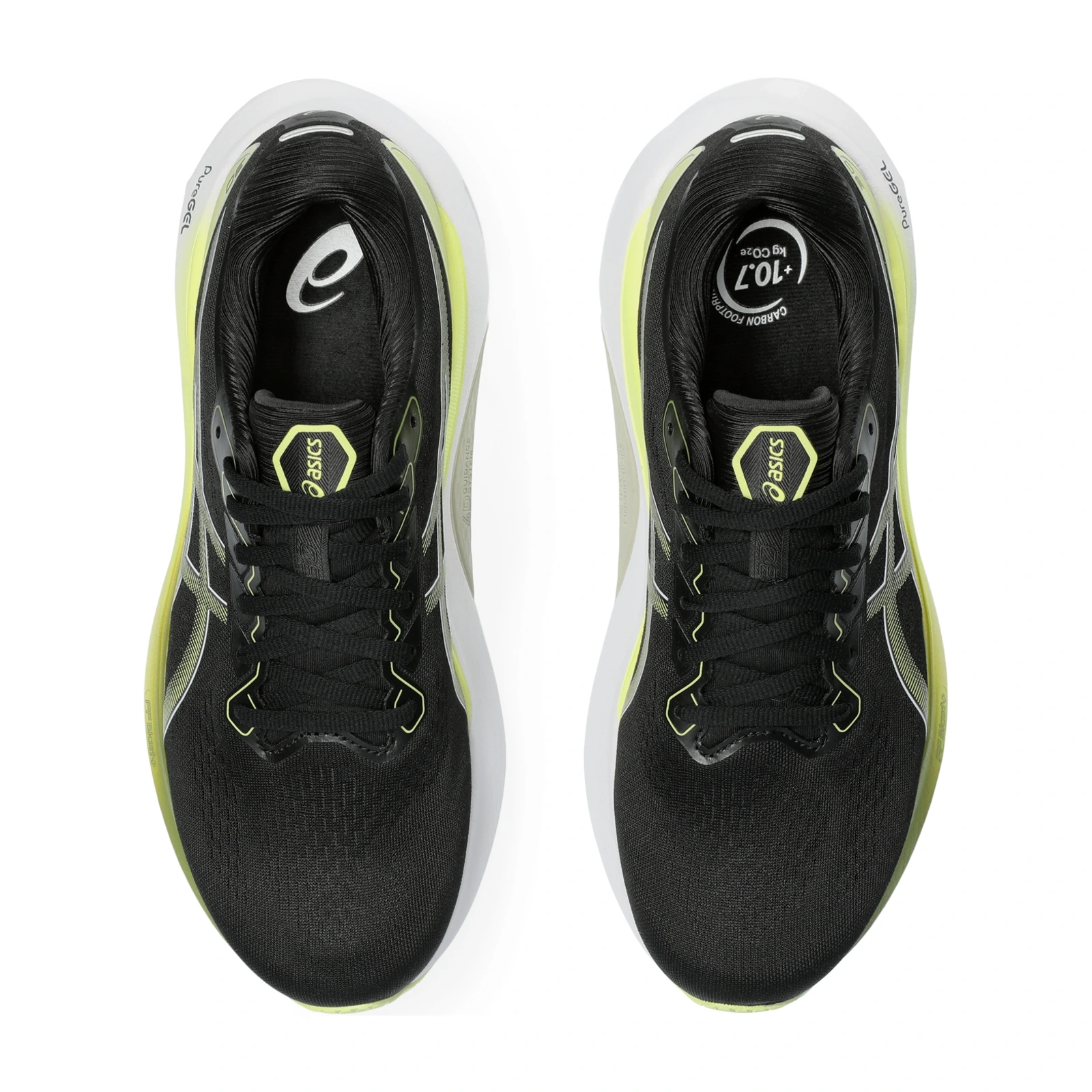 ASICS Gel-Kayano 30 - Black Yellow ASICS Gel-Kayano 30 - Black Yellow