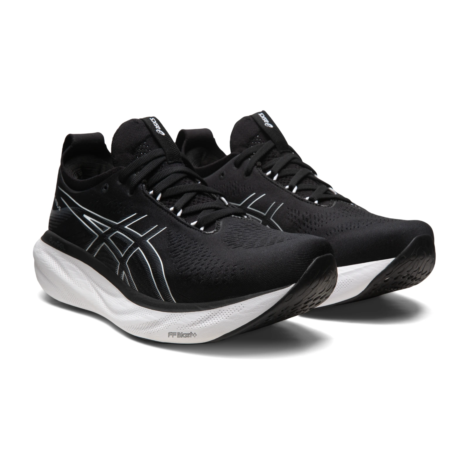 ASICS Gel-Nimbus 25 - Black White ASICS Gel-Nimbus 25 - Black White