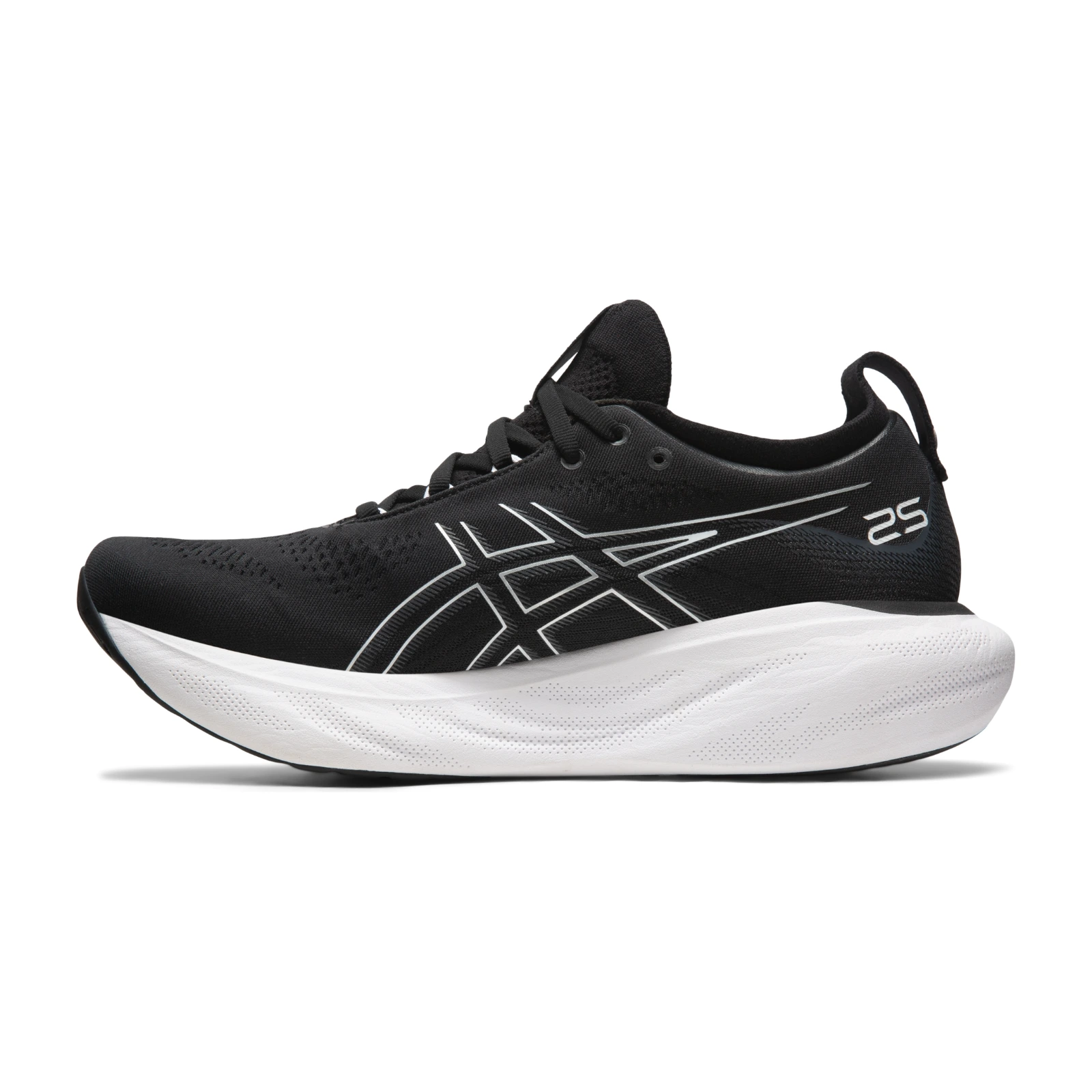 ASICS Gel-Nimbus 25 - Black White ASICS Gel-Nimbus 25 - Black White