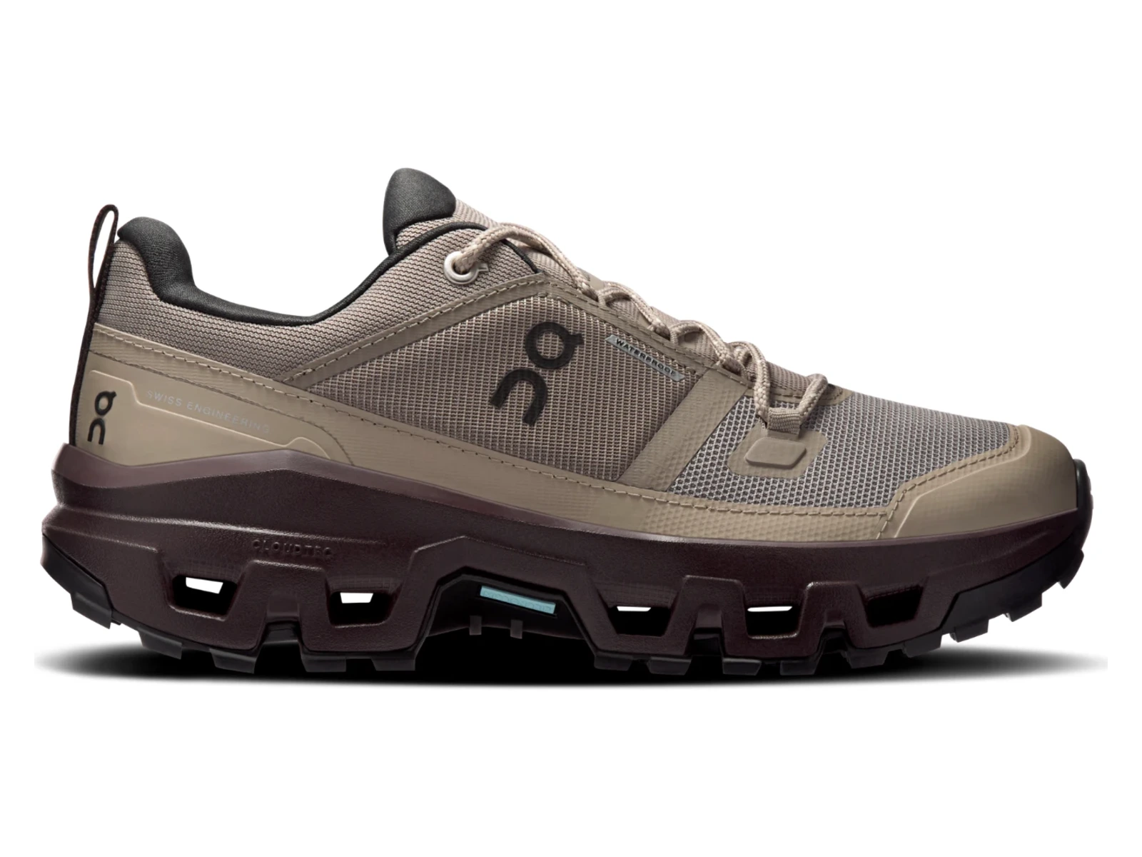 נעלי און קלאוד On Cloudrock Low Waterproof Cinder Ox