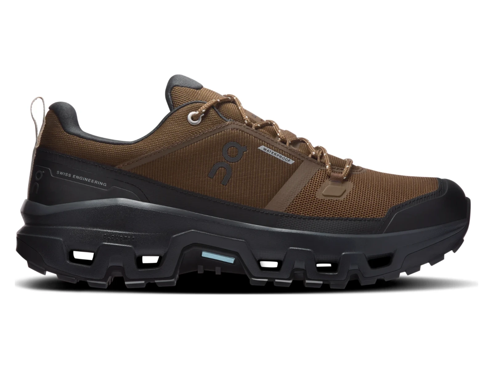 נעלי און קלאוד On Cloudrock Low Waterproof Earth Black