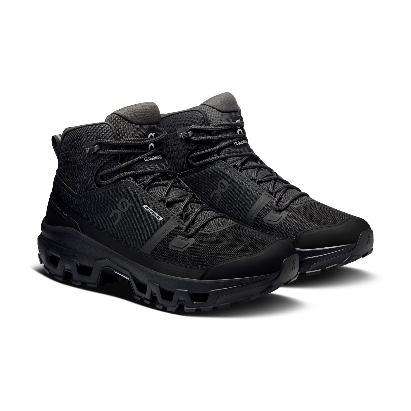 נעלי און קלאוד On Cloudrock Mid Waterproof Black נעלי און קלאוד On Cloudrock Mid Waterproof Black