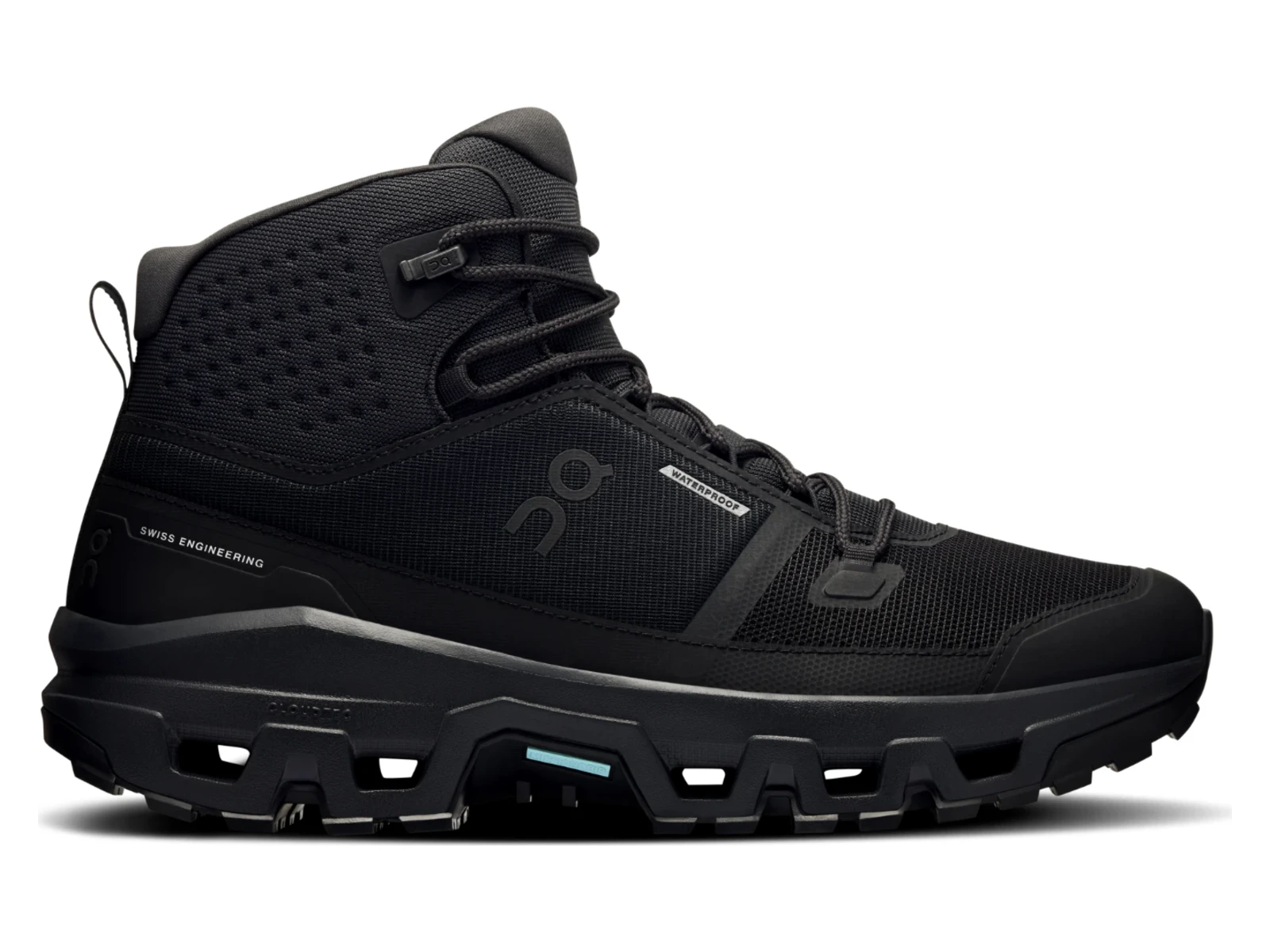 נעלי און קלאוד On Cloudrock Mid Waterproof Black נעלי און קלאוד On Cloudrock Mid Waterproof Black