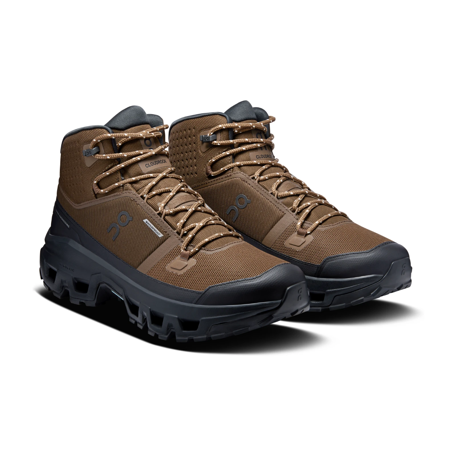 נעלי און קלאוד On Cloudrock Mid Waterproof Earth Black נעלי און קלאוד On Cloudrock Mid Waterproof Earth Black