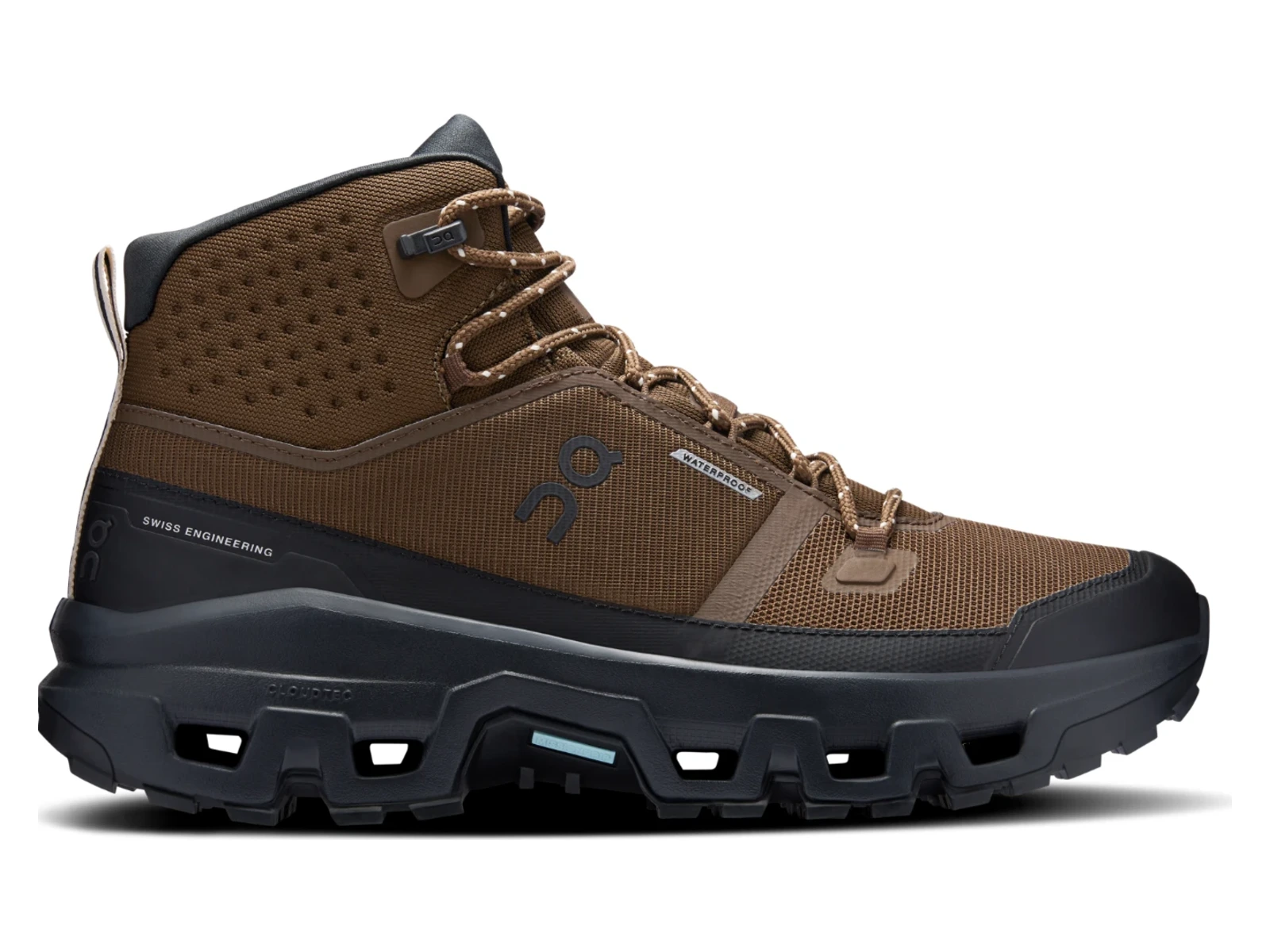 נעלי און קלאוד On Cloudrock Mid Waterproof Earth Black